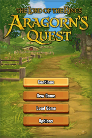 The Lord of the Rings: Aragorn's Quest - Screenshot - Game Title Image