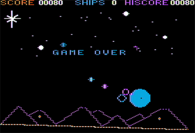 Electra Laser - Screenshot - Game Over Image