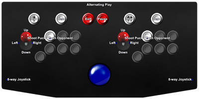 Hoccer - Arcade - Controls Information Image