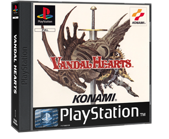 Vandal Hearts - Box - 3D Image