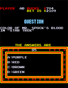 Big Bucks: Trivia Quest - Screenshot - Gameplay Image