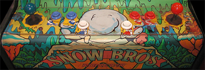 Snow Bros.: Nick & Tom - Arcade - Control Panel Image