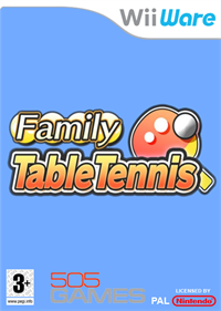 Family Table Tennis - Box - Front Image