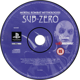 Mortal Kombat Mythologies: Sub-Zero - Disc Image