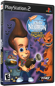 The Adventures of Jimmy Neutron Boy Genius: Attack of the Twonkies - Box - 3D Image