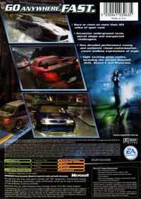 Need for Speed: Underground 2 - Box - Back Image