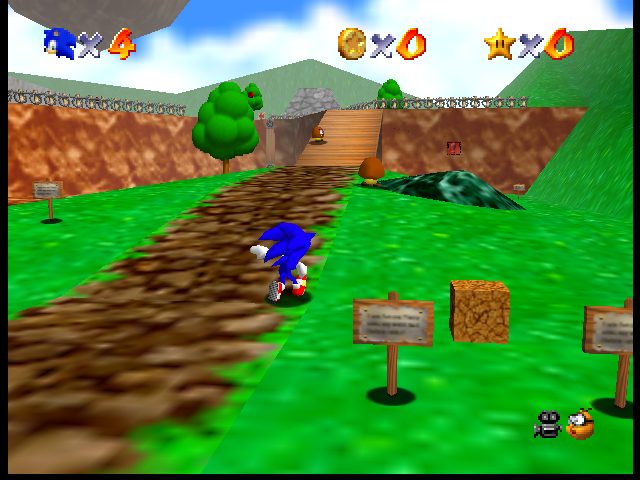 Mario 64 Sonic Edition