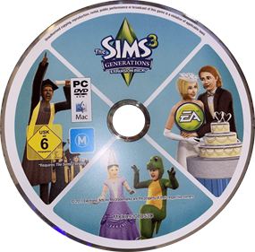 The Sims 3: Generations - Disc Image