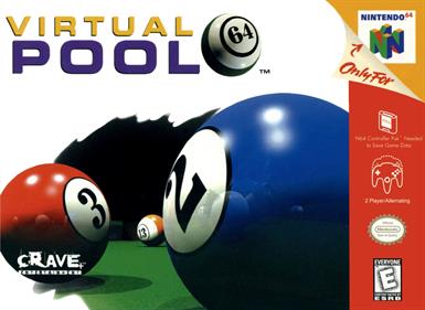 Virtual Pool 64 - Box - Front Image