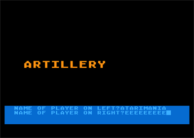 Artillery - Screenshot - Game Title Image