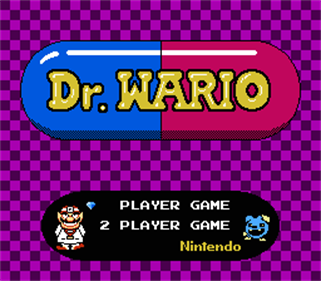 Dr. Wario - Screenshot - Game Title Image