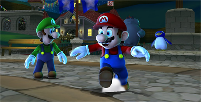 Super Mario Galaxy Multiplayer - Screenshot - Gameplay Image