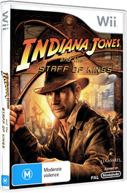 Indiana Jones and the Staff of Kings - Box - 3D Image