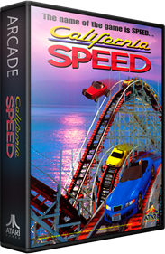 California Speed - Box - 3D Image