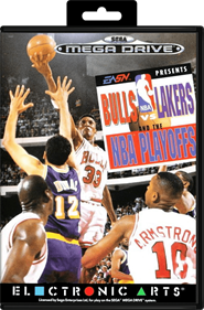Bulls vs Lakers and the NBA Playoffs - Box - Front - Reconstructed Image