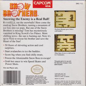 Snow Brothers - Box - Back Image