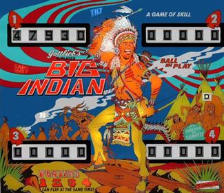 Big Indian - Arcade - Marquee Image