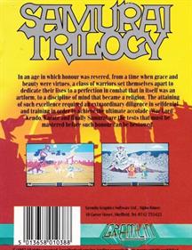 Samurai Trilogy - Box - Back Image