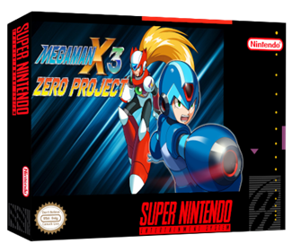 Mega Man X3: Zero Project - Box - 3D Image