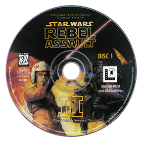 Star Wars: Rebel Assault II: The Hidden Empire - Disc Image
