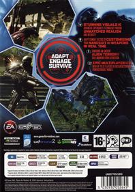 Crysis - Box - Back Image