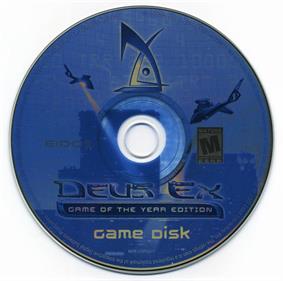 Deus Ex: Game of the Year Edition - Disc Image