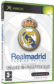 Club Football: Real Madrid - Box - 3D Image