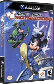 Disney Sports: Skateboarding - Box - 3D Image