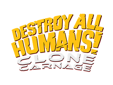 Destroy All Humans!: Clone Carnage - Clear Logo Image