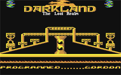 Darkland: The Lost Realm - Screenshot - Game Title Image