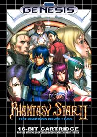 Phantasy Star II Text Adventure Volume 1: Yushis's Adventure - Fanart - Box - Front