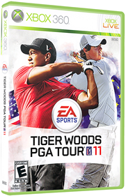 Tiger Woods PGA Tour 11 - Box - 3D Image