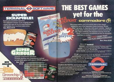 Super Dogfight - Advertisement Flyer - Front Image
