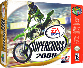 Supercross 2000 - Box - 3D Image