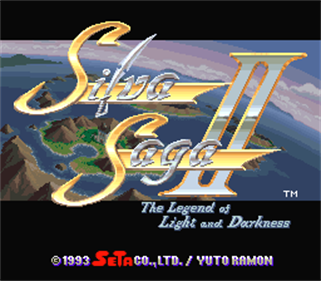 Silva Saga II: The Legend of Light and Darkness - Screenshot - Game Title Image