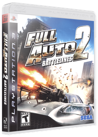 Full Auto 2: Battlelines - Box - 3D Image