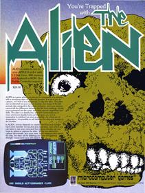 The Alien - Advertisement Flyer - Front Image