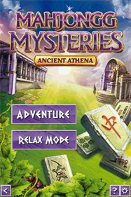 Mahjong Mysteries: Ancient Athena - Screenshot - Game Title Image