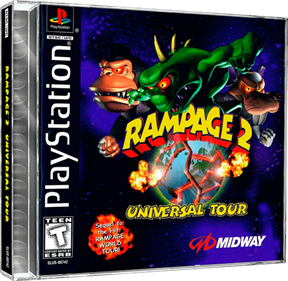 Rampage 2: Universal Tour - Box - 3D Image