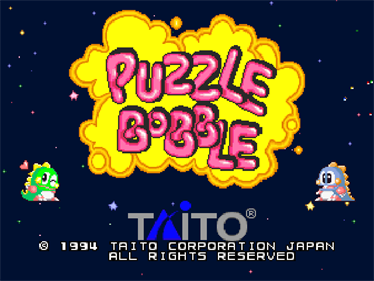 Puzzle Bobble - Screenshot - Game Title Image