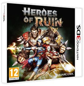Heroes of Ruin - Box - 3D Image