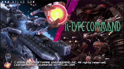 R-Type Command - Screenshot - Game Title Image