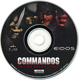 Commandos: Behind Enemy Lines - Disc Image