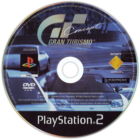 Gran Turismo Concept: 2002 Tokyo-Geneva - Disc Image