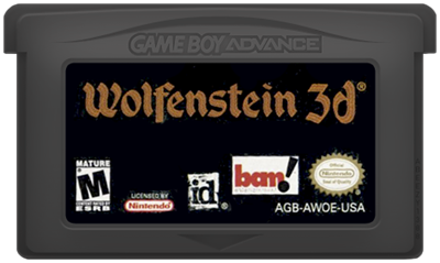 Wolfenstein 3D - Cart - Front Image