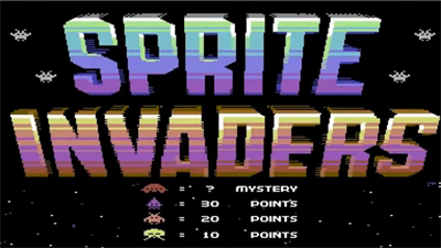 Sprite Invaders - Screenshot - Game Title Image