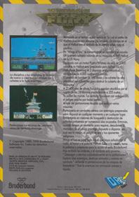 Wings of Fury - Box - Back Image