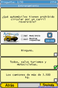 Autoescuela Trainer - Screenshot - Gameplay Image