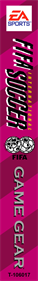 FIFA International Soccer - Box - Spine Image