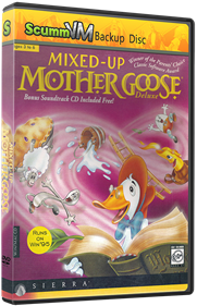 Mixed-Up Mother Goose Deluxe - Box - 3D Image